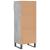 Pantofar, gri beton, 40x36x105 cm, lemn prelucrat GartenMobel Dekor