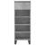 Pantofar, gri beton, 40x36x105 cm, lemn prelucrat GartenMobel Dekor