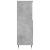 Dulap înalt, gri beton, 60x36x110 cm, lemn compozit GartenMobel Dekor