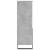 Dulap înalt, gri beton, 40x36x110 cm, lemn compozit GartenMobel Dekor