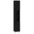 Dulap de baie, negru, 30x30x190 cm, lemn prelucrat GartenMobel Dekor