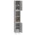 Dulap de baie, gri beton, 30x30x190 cm, lemn prelucrat GartenMobel Dekor