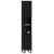 Dulap de baie, negru, 30x30x190 cm, lemn prelucrat GartenMobel Dekor