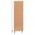 Dulap de baie, alb, 30x30x100 cm, lemn prelucrat GartenMobel Dekor