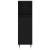 Dulap de baie, negru, 30x30x100 cm, lemn prelucrat GartenMobel Dekor