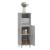 Dulap de baie, gri beton, 30x30x100 cm, lemn prelucrat GartenMobel Dekor