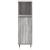 Dulap de baie, gri sonoma, 30x30x100 cm, lemn prelucrat GartenMobel Dekor