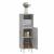 Dulap de baie, gri beton, 30x30x100 cm, lemn prelucrat GartenMobel Dekor
