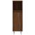 Dulap de baie, stejar maro, 30x30x100 cm, lemn prelucrat GartenMobel Dekor