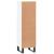 Dulap de baie, alb, 30x30x100 cm, lemn prelucrat GartenMobel Dekor