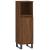 Dulap de baie, stejar maro, 30x30x100 cm, lemn prelucrat GartenMobel Dekor