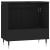 Dulap de baie, negru, 58x33x60 cm, lemn prelucrat GartenMobel Dekor