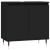 Dulap de baie, negru, 58x33x60 cm, lemn prelucrat GartenMobel Dekor