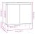 Dulap de baie, negru, 58x33x60 cm, lemn prelucrat GartenMobel Dekor