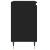 Dulap de baie, negru, 58x33x60 cm, lemn prelucrat GartenMobel Dekor