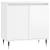 Dulap de baie, alb extralucios, 58x33x60 cm, lemn prelucrat GartenMobel Dekor
