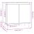 Dulap de baie, gri beton, 58x33x60 cm, lemn prelucrat GartenMobel Dekor