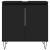 Dulap de baie, negru, 58x33x60 cm, lemn prelucrat GartenMobel Dekor
