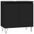 Dulap de baie, negru, 58x33x60 cm, lemn prelucrat GartenMobel Dekor