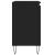 Dulap de baie, negru, 58x33x60 cm, lemn prelucrat GartenMobel Dekor