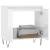 Dulap de baie, alb extralucios, 58x33x60 cm, lemn prelucrat GartenMobel Dekor