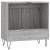 Dulap de baie, gri sonoma, 58x33x60 cm, lemn prelucrat GartenMobel Dekor
