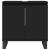 Dulap de baie, negru, 58x33x60 cm, lemn prelucrat GartenMobel Dekor
