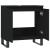 Dulap de baie, negru, 58x33x60 cm, lemn prelucrat GartenMobel Dekor