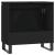 Dulap de baie, negru, 58x33x60 cm, lemn prelucrat GartenMobel Dekor