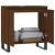 Dulap de baie, stejar maro, 58x33x60 cm, lemn prelucrat GartenMobel Dekor