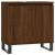 Dulap de baie, stejar maro, 58x33x60 cm, lemn prelucrat GartenMobel Dekor