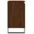 Dulap de baie, stejar maro, 58x33x60 cm, lemn prelucrat GartenMobel Dekor