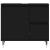 Dulap de baie, negru, 65x33x60 cm, lemn prelucrat GartenMobel Dekor