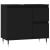 Dulap de baie, negru, 65x33x60 cm, lemn prelucrat GartenMobel Dekor
