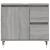 Dulap de baie, gri sonoma, 65x33x60 cm, lemn prelucrat GartenMobel Dekor