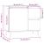 Dulap de baie, gri sonoma, 65x33x60 cm, lemn prelucrat GartenMobel Dekor
