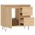 Dulap de baie, stejar sonoma, 65x33x60 cm, lemn prelucrat GartenMobel Dekor