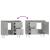 Dulap de baie, gri beton, 65x33x60 cm, lemn prelucrat GartenMobel Dekor