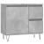 Dulap de baie, gri beton, 65x33x60 cm, lemn prelucrat GartenMobel Dekor