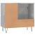 Dulap de baie, gri beton, 65x33x60 cm, lemn prelucrat GartenMobel Dekor