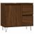 Dulap de baie, stejar maro, 65x33x60 cm, lemn prelucrat GartenMobel Dekor