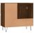 Dulap de baie, stejar maro, 65x33x60 cm, lemn prelucrat GartenMobel Dekor