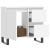 Dulap de baie, alb, 65x33x60 cm, lemn prelucrat GartenMobel Dekor