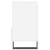 Dulap de baie, alb, 65x33x60 cm, lemn prelucrat GartenMobel Dekor