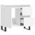 Dulap de baie, alb, 65x33x60 cm, lemn prelucrat GartenMobel Dekor