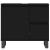 Dulap de baie, negru, 65x33x60 cm, lemn prelucrat GartenMobel Dekor