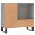 Dulap de baie, gri sonoma, 65x33x60 cm, lemn prelucrat GartenMobel Dekor