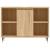 Dulap pentru baie, stejar sonoma, 80x33x60 cm, lemn compozit GartenMobel Dekor