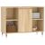 Dulap pentru baie, stejar sonoma, 80x33x60 cm, lemn compozit GartenMobel Dekor