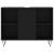 Dulap pentru baie, negru, 80x33x60 cm, lemn compozit GartenMobel Dekor